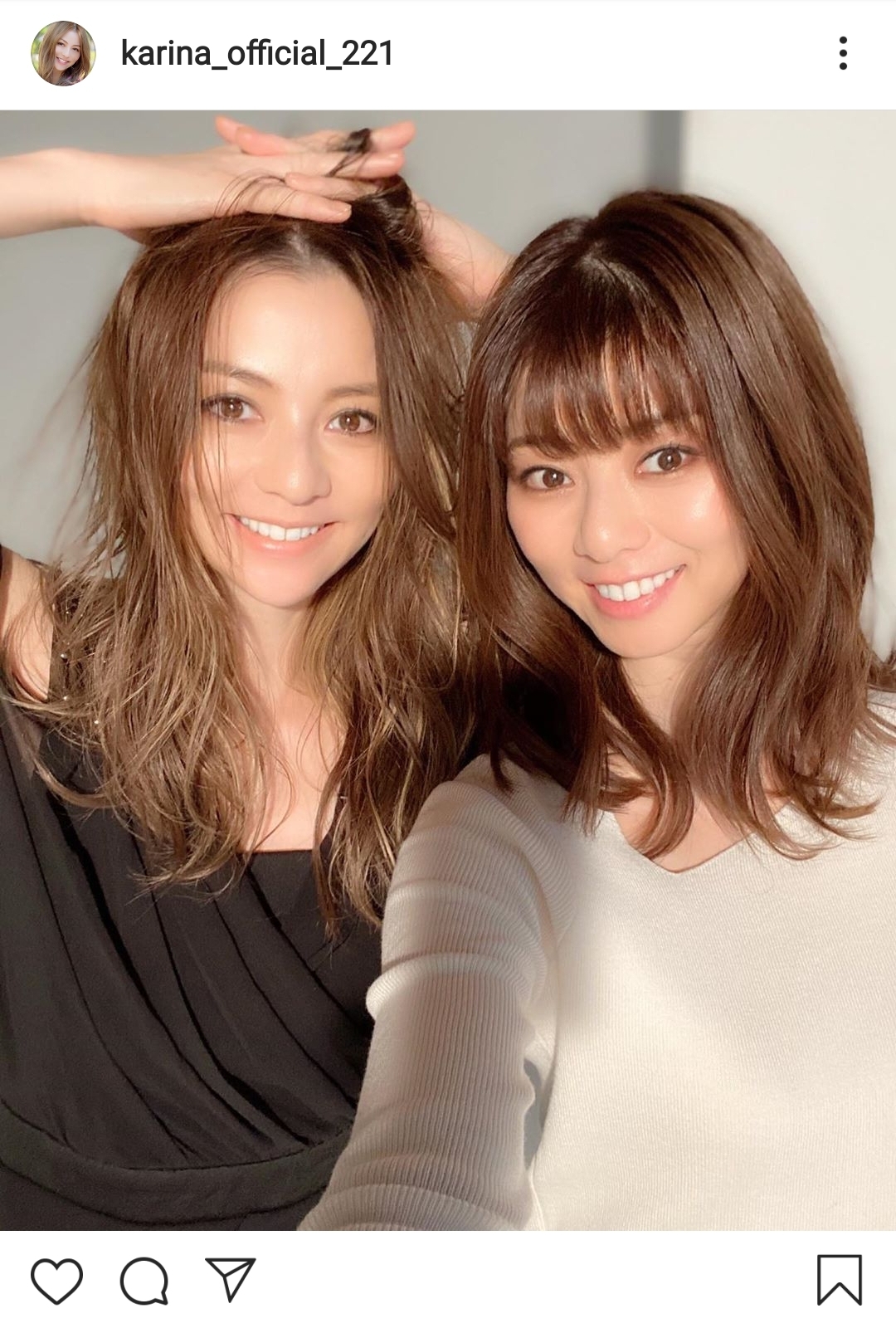 でら美人姉妹 香里奈と姉 えれなの えれかり ショットに絶賛の声 ニコニコニュース