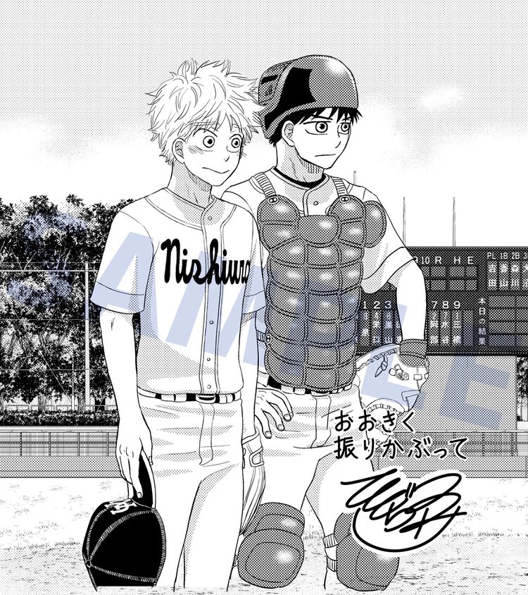 舞台 おお振り 新作公演 ひぐちアサ描き下ろしミニ色紙 22名のキャラビジュ公開 ニコニコニュース