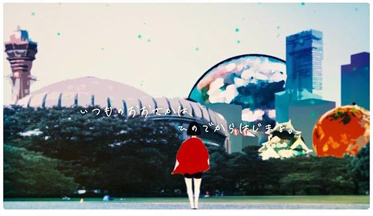 大阪環状線 鶴橋駅に大阪芸術大学のショートムービー Jr西日本 駅空間演出 実証実験 ニコニコニュース