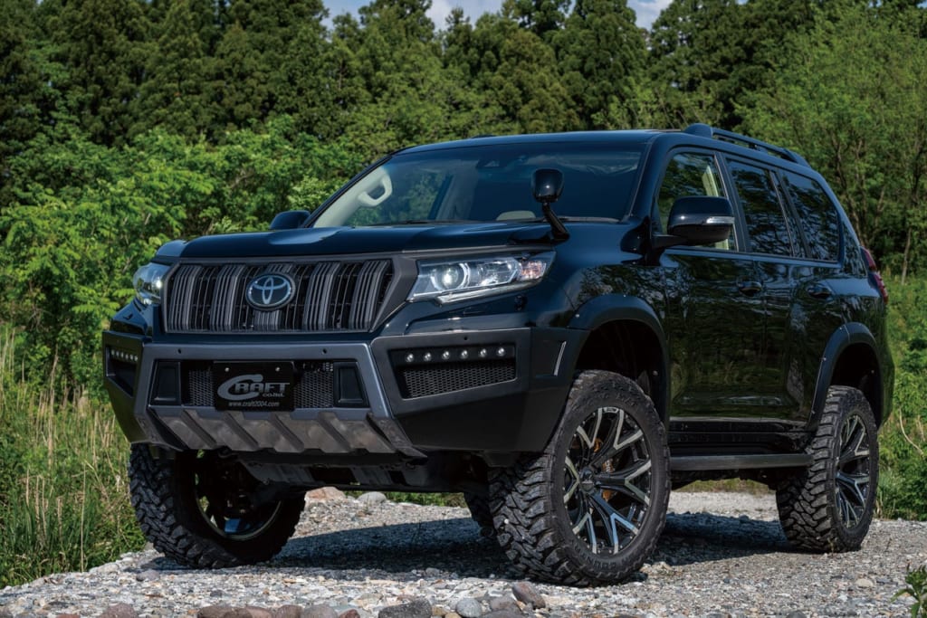 骨太感みなぎるフロント スキッドブロック風 Climate 150プラドカスタム ニコニコニュース