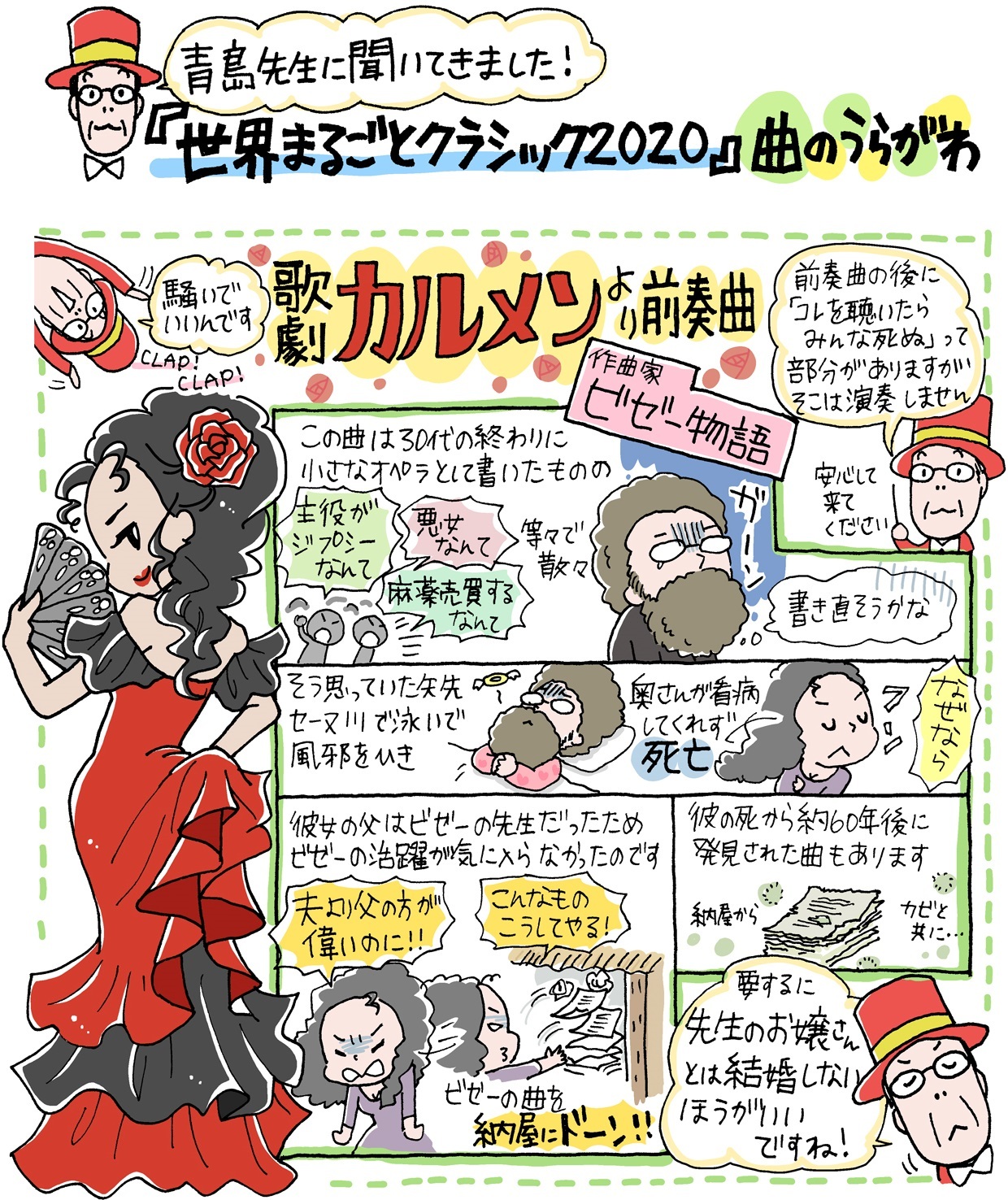 世界まるごとクラシック 楽曲紹介 Vol 1 歌劇 カルメン より前奏曲 作曲家 ビゼーの生涯とは ニコニコニュース