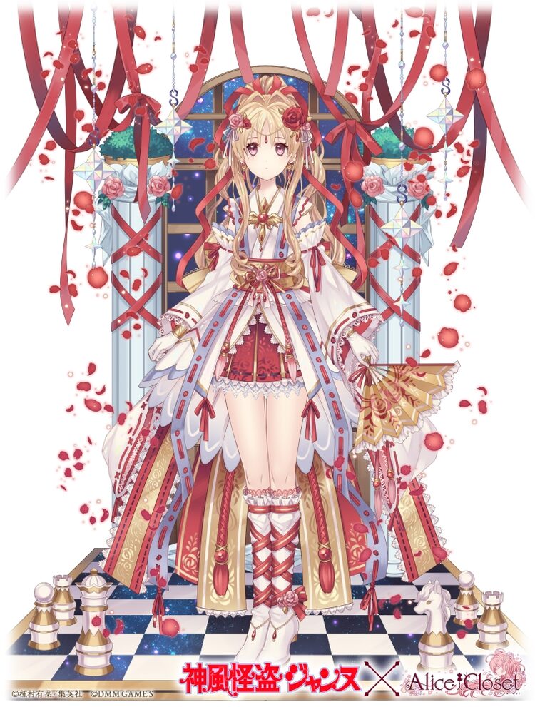 種村有菜 神風怪盗ジャンヌ コラボコーデが着せ替えゲーム Alice Closet に登場 ニコニコニュース