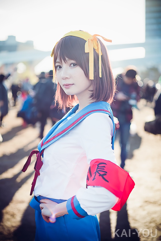コミケ97 コスプレイヤー ごつはちゃん 涼宮ハルヒの求心力は令和でも健在 写真 ニコニコニュース