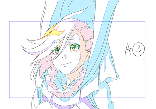 クイーン ブーディカから褒められうれしいオコホ ラディアン 第２シリーズ第9話の原画を公開 ニコニコニュース