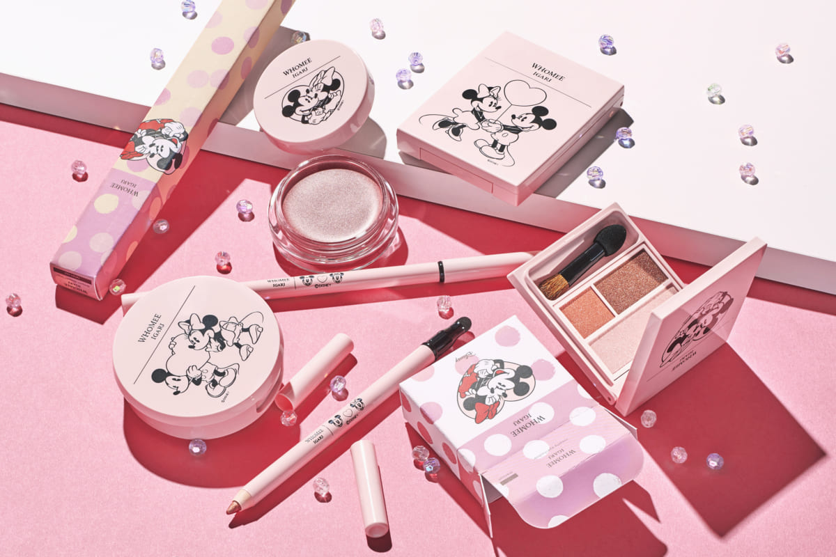 ミッキー ミニーの春色コスメ ディズニーストア Whomee 共同企画グッズ ニコニコニュース