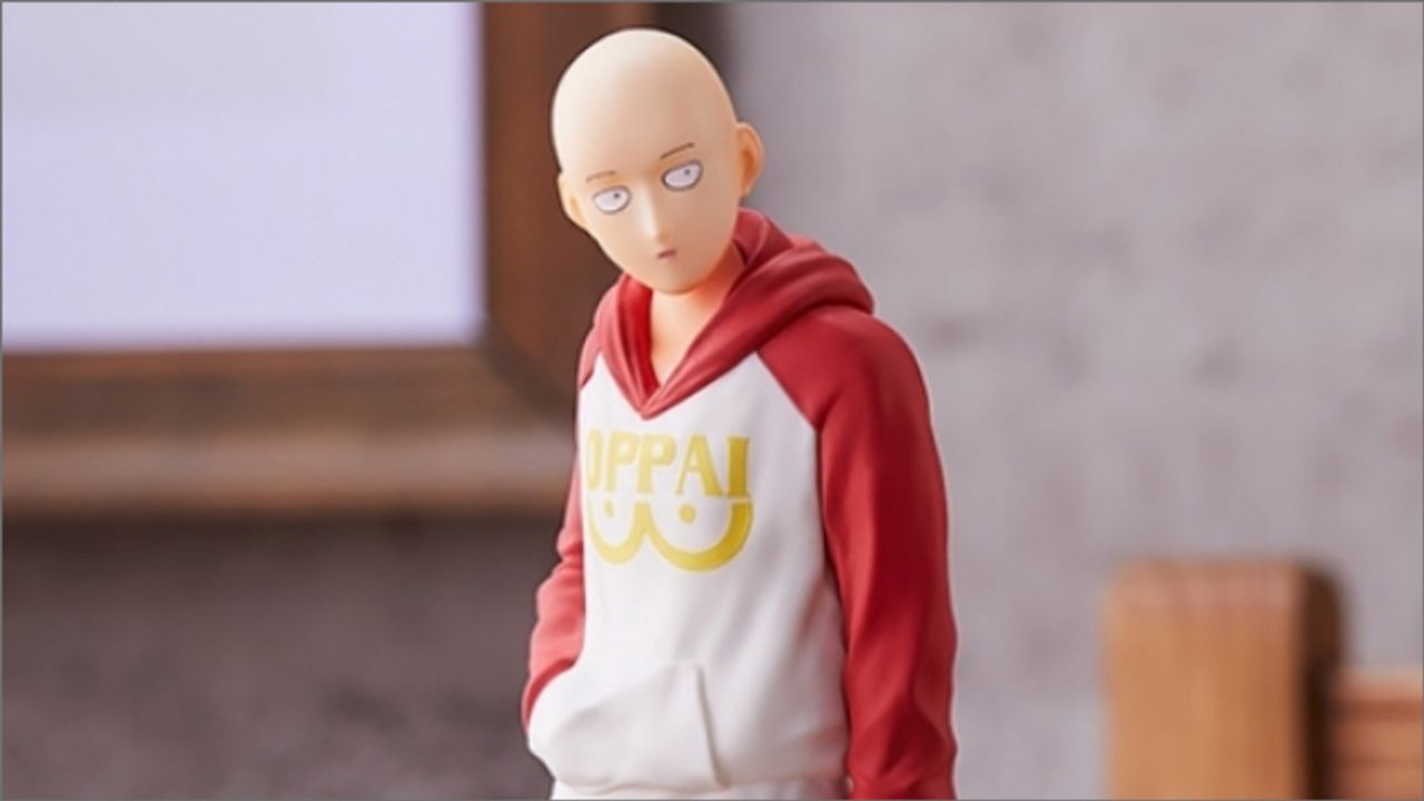ワンパンマン ゆる い表情が魅力的 ちょっと珍しい私服姿 Oppaiパーカー のサイタマフィギュア登場 ニコニコニュース