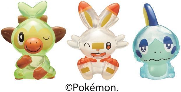 ミスドにかわいい ポケモン指人形 クリア 付きセット サルノリ ヒバニー メッソンの3種類 ミスタードーナツ ニコニコニュース