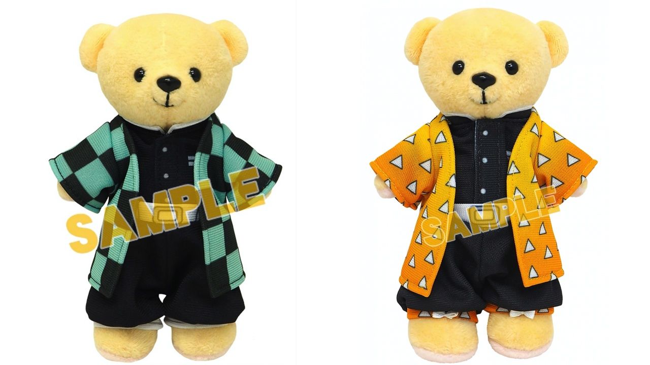 鬼滅の刃 着せ替えを楽しめる くまめいと 登場 炭治郎 善逸 義勇がラインナップ 隊服と羽織がセットに ニコニコニュース