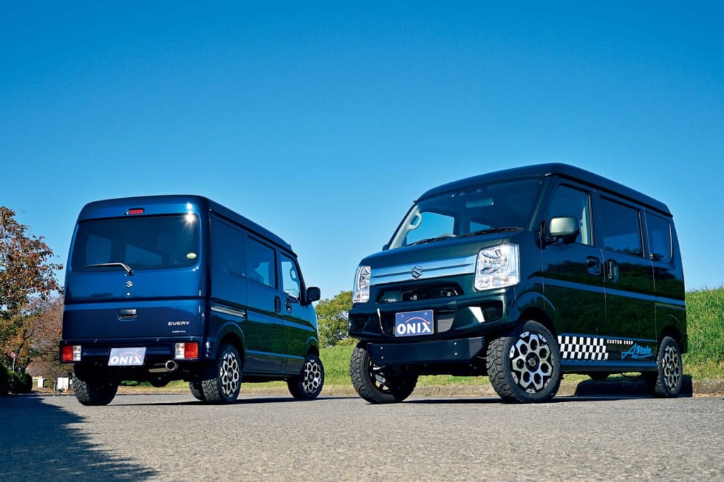 リフトアップ箱バンのコンプリートを専門店でリーズナブルに エブリイ カスタム ニコニコニュース