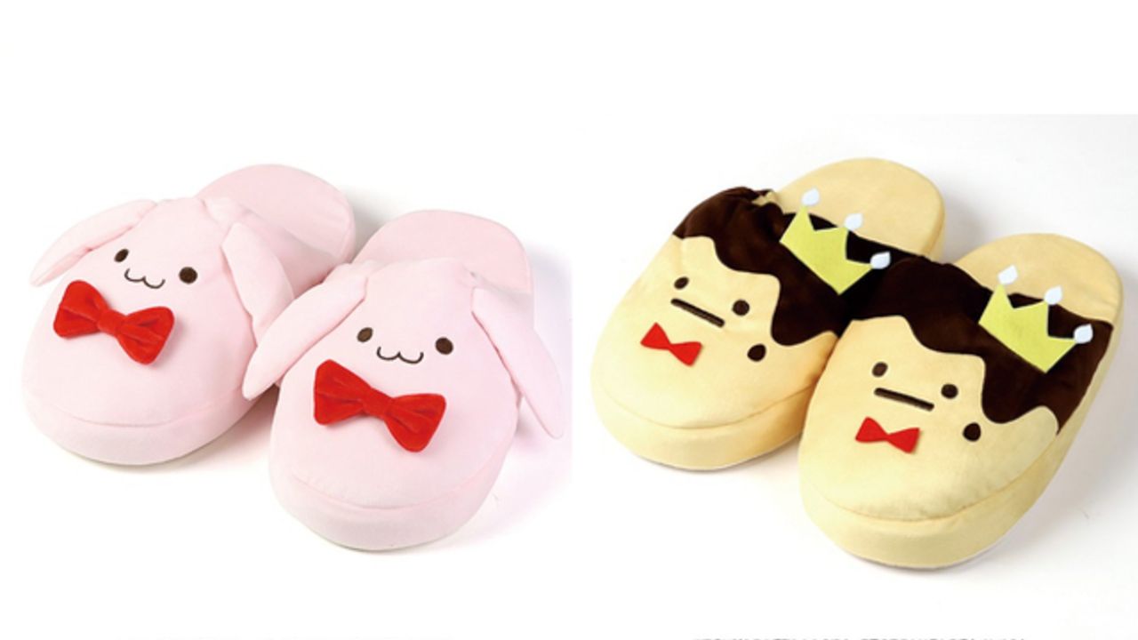 一織と環に履いてほしい アイナナ きなこ 王様プリンがモチーフのスリッパが登場 ふわふわ素材はまるでぬいぐるみ ニコニコニュース