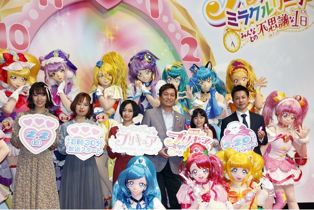 悠木碧 プリキュア声優になれた喜び爆発 キュアグレースが私を運命的に選んでくれてうれしかった プリキュア合同記者会 ニコニコニュース