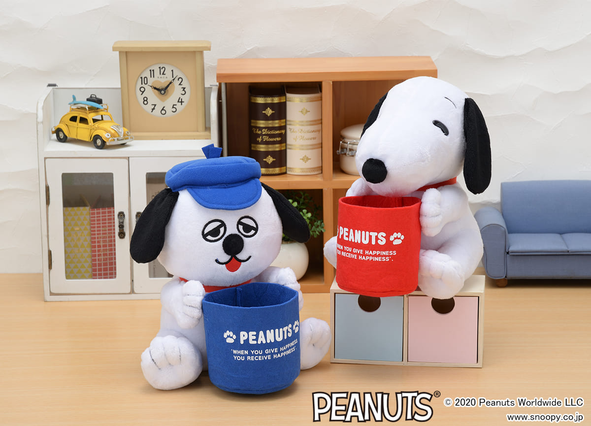 ペン立てにもなるぬいぐるみも セガプライズ Snoopy スヌーピー グッズ ニコニコニュース