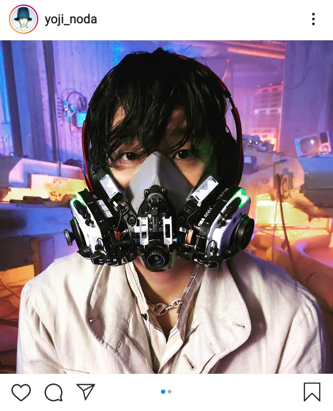 マスク ウイルス ガス