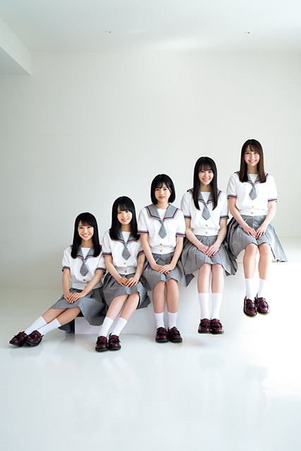 乃木坂４６の未来を作っていく新４期生に選ばれた５人の少女「新４期生 