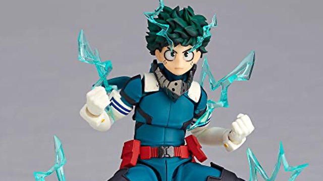 ヒロアカ 緑谷出久のアクションフィギュアが登場 ワン フォー オール フルカウル を再現しよう ニコニコニュース