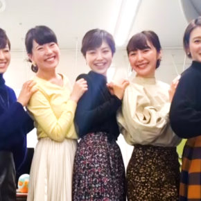 テレ西の美人女子アナ 全員集合 メイクルームで 私服の収納術 を赤裸々トーク テレビ西日本 ニコニコニュース