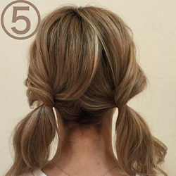 学生必見 上手にゴム隠し ねじるだけツインテール ニコニコニュース