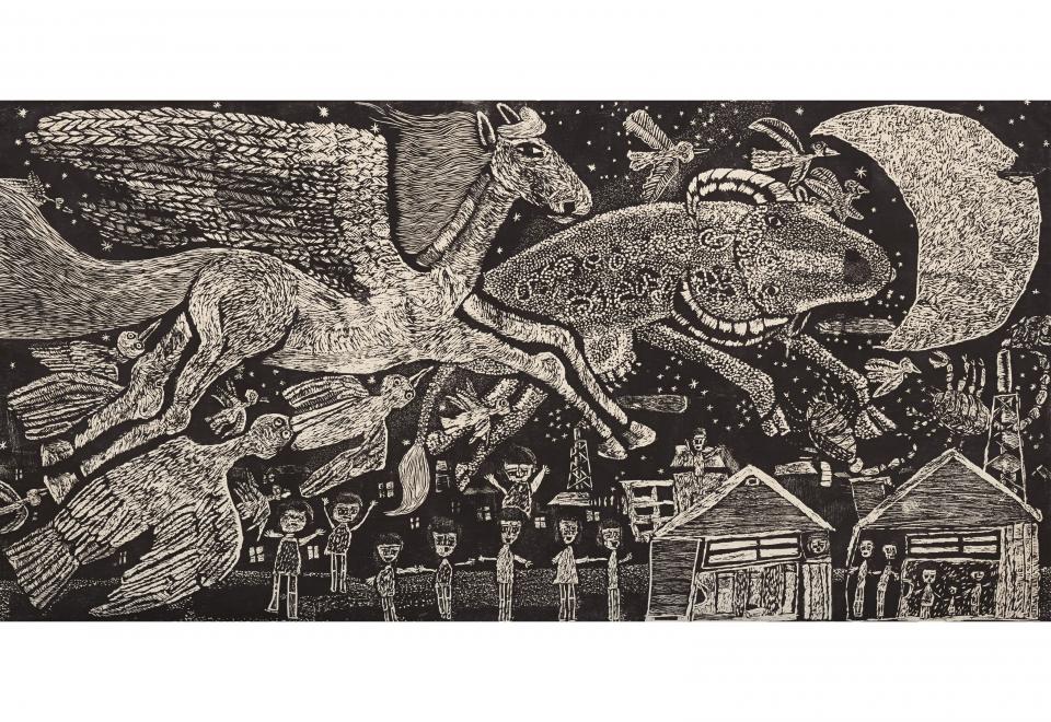 魔女の宅急便 ペガサスの絵 が青森に なぜモデルに選ばれた 美術館に聞いた ニコニコニュース