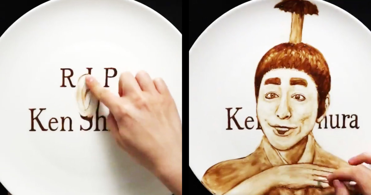神技 写真みたいに超リアルな志村けんさんの顔がどんどん変化する チョコレートで描かれたアートが凄いと話題に けんさ ニコニコニュース