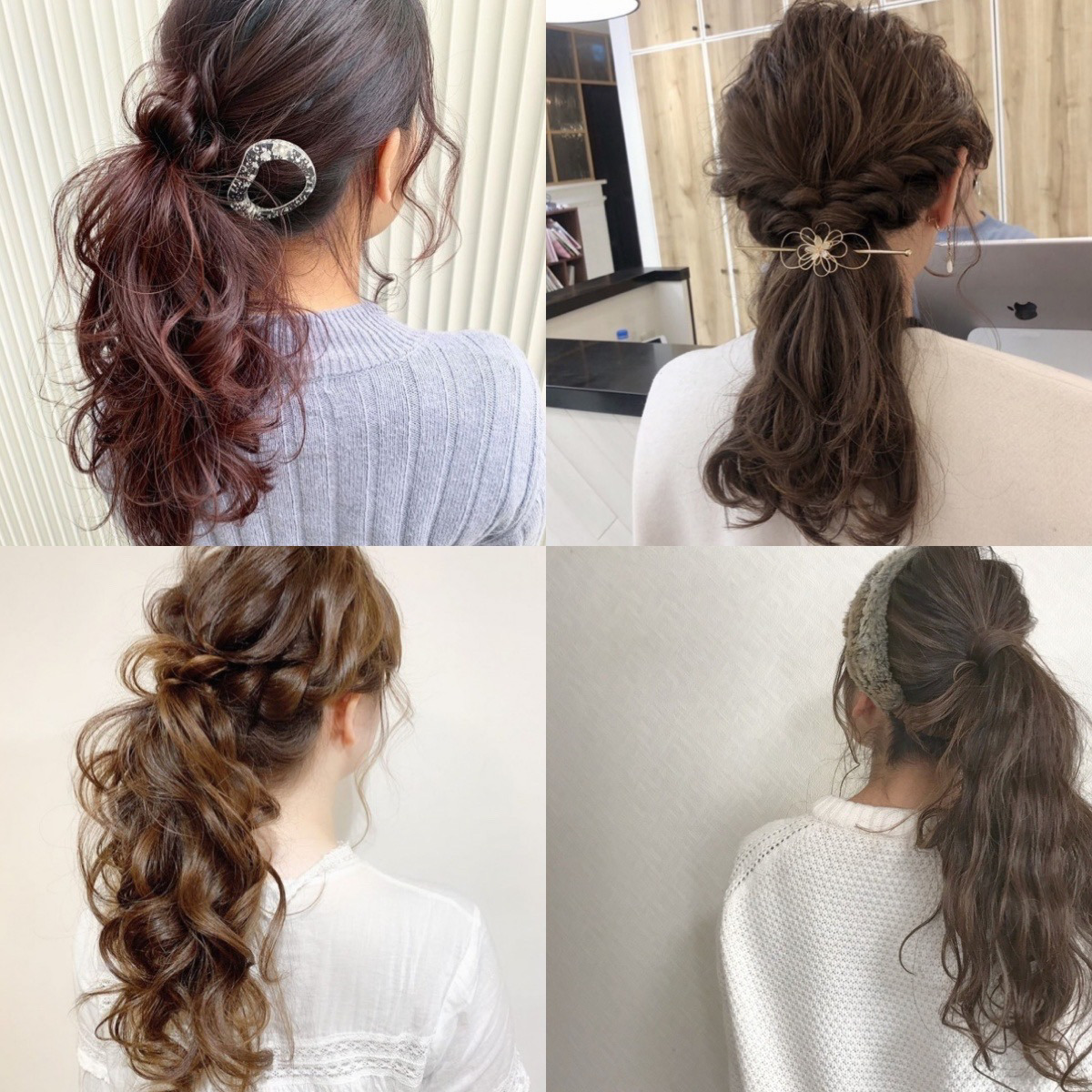 ポニーテールは巻き方で簡単あか抜けヘアに 大人の巻きテク アレンジも ニコニコニュース