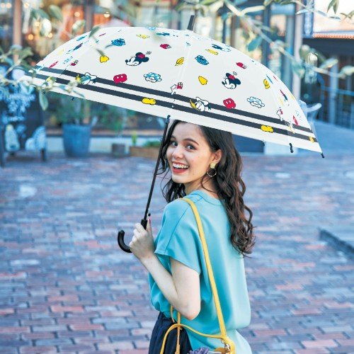 ミッキー フレンズやチップ デールも ベルメゾン ディズニー ビニール傘 ニコニコニュース