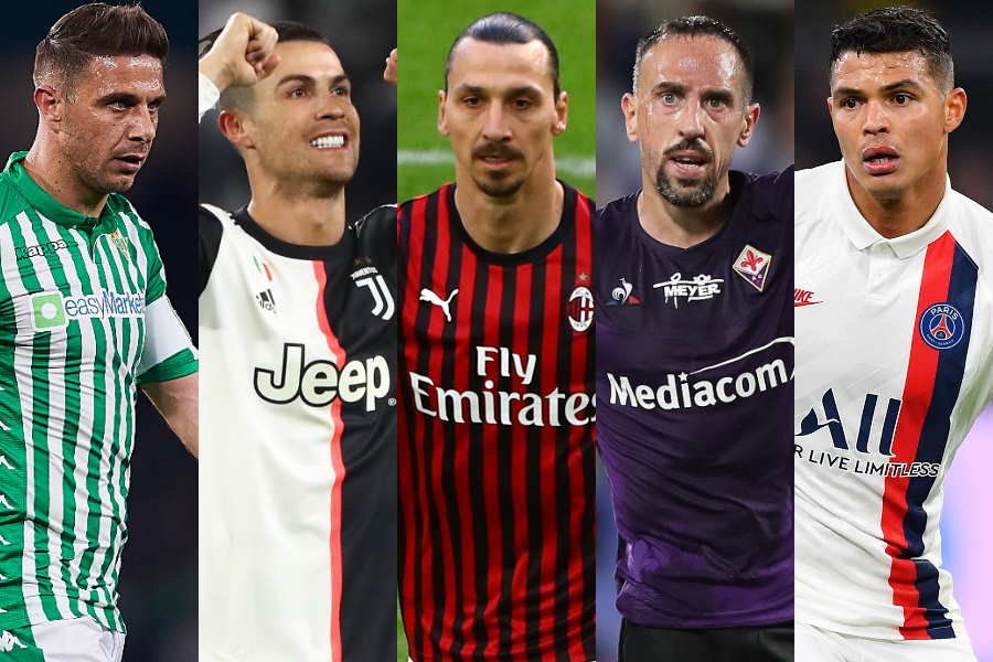 C ロナウド イブラ リベリー 年齢を超越した 35歳以上の名手トップ5 を海外選出 ニコニコニュース