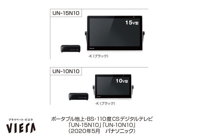 PANASONIC UN-15N10 ブラック プライベート・ビエラの+inforsante.fr