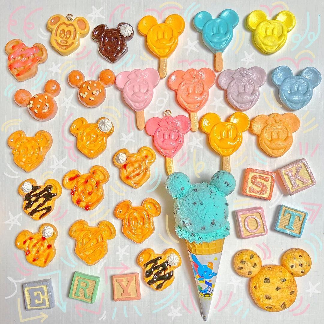 100均紙粘土・おゆまるくんで作るリアルスイーツ♡おままごとにも 