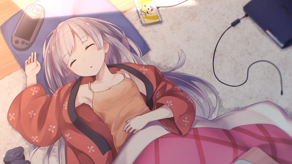 無防備な寝顔が可愛い 寝落ち女子 のイラスト詰め合わせ ニコニコニュース