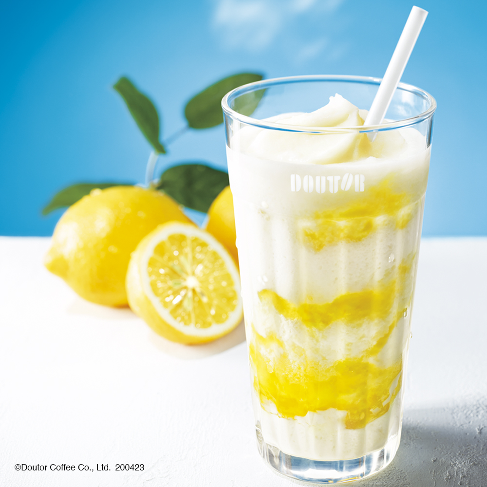 爽やかドリンク スイーツがそろい踏み ドトールコーヒー はちみつレモンヨーグルン と2種類のケーキ ニコニコニュース