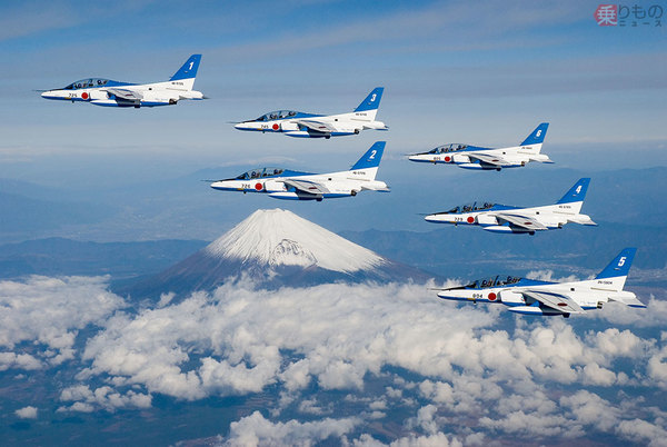 空自 ブルーインパルスの飛行を公式チャンネルでライブ配信 都心でなくても観覧可能に ニコニコニュース