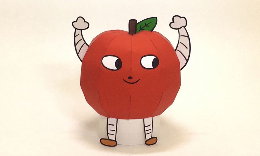 『デレマス』辻野あかりの「りんごろうさん」を“紙で”作ってみた…？ | ニコニコニュース