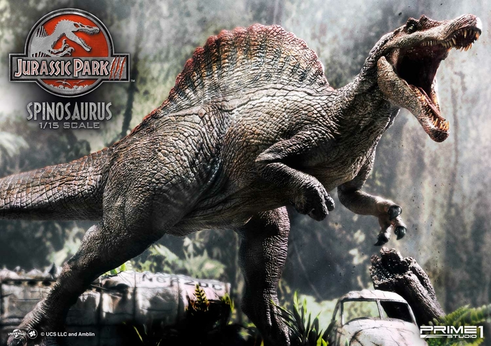 ジュラシック パーク3 よりメイン恐竜 スピノサウルス が1 15スケールで登場 ニコニコニュース