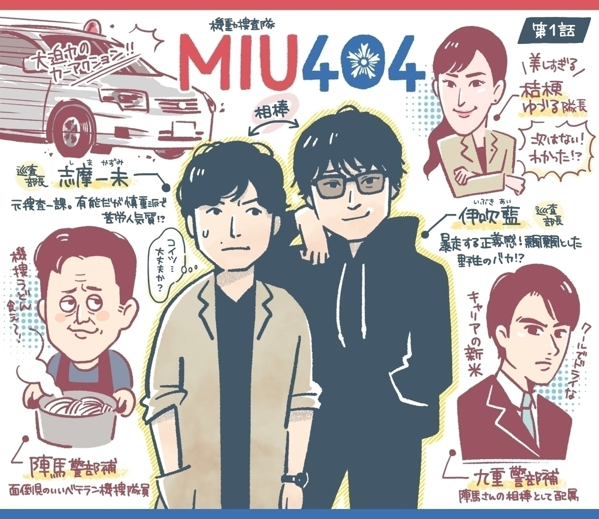 Miu404 1話 野生ばか 綾野剛を一喝する星野源 交わらない二人のただ者じゃない感にゾクリ ニコニコニュース