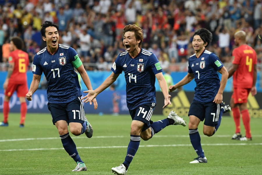 W杯ベルギー戦の激闘から2年 Fifaが当時回想でファン反応 日本は勝利を手に ニコニコニュース