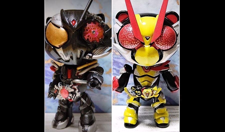 仮面ライダーゼロワン アークゼロ ゼロツーをプチッガイをベースに作ってみた ニコニコニュース