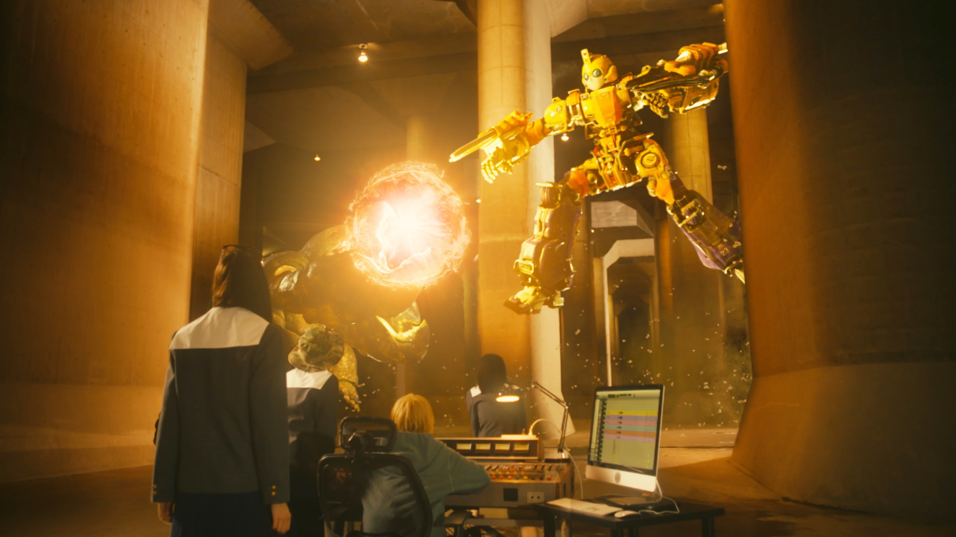 乃木坂46齋藤飛鳥ら 映像研 がド迫力ロボットアニメ制作 浜辺美波ら新キャストも登場する映画 映像研には手を出すな ニコニコニュース