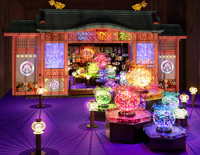 3万匹超の金魚が泳ぎ彩る アートアクアリウム美術館 年8月 東京 日本橋にオープン ニコニコニュース