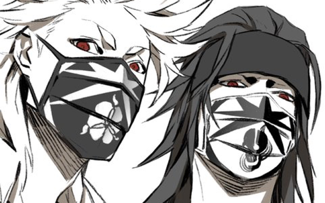 刀剣乱舞 ソハヤノツルキ 大典太光世の紋入りマスクが販売決定 キャラデザ 三輪士郎さんの落書きにより誕生 ニコニコニュース