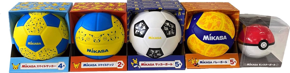 ピカチュウ柄の球技用ボール ポケモンセンター Mikasa ボール Pokemon Sports ニコニコニュース