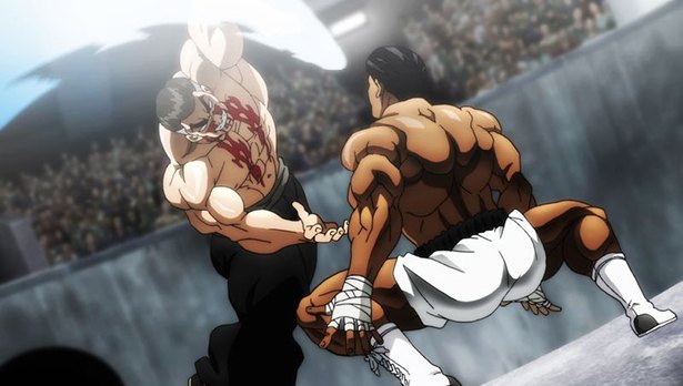 Tvアニメ バキ 大擂台賽編 第6話の先行カットが到着 寂海王対烈海王の対決 ニコニコニュース