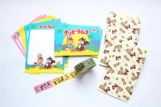 クッピーラムネ 文房具化 マスキングテープやぽち袋 レターセットなど ニコニコニュース