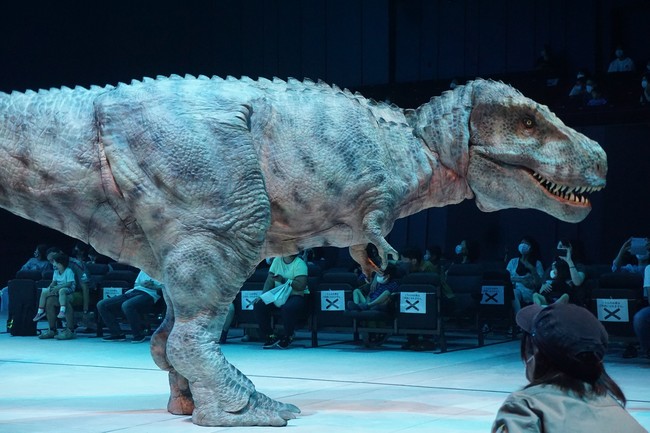 いよいよ開幕 8mのティラノサウルスをはじめ リアルな恐竜たちが立川に Dino A Live 不思議な恐竜博物館 I ニコニコニュース