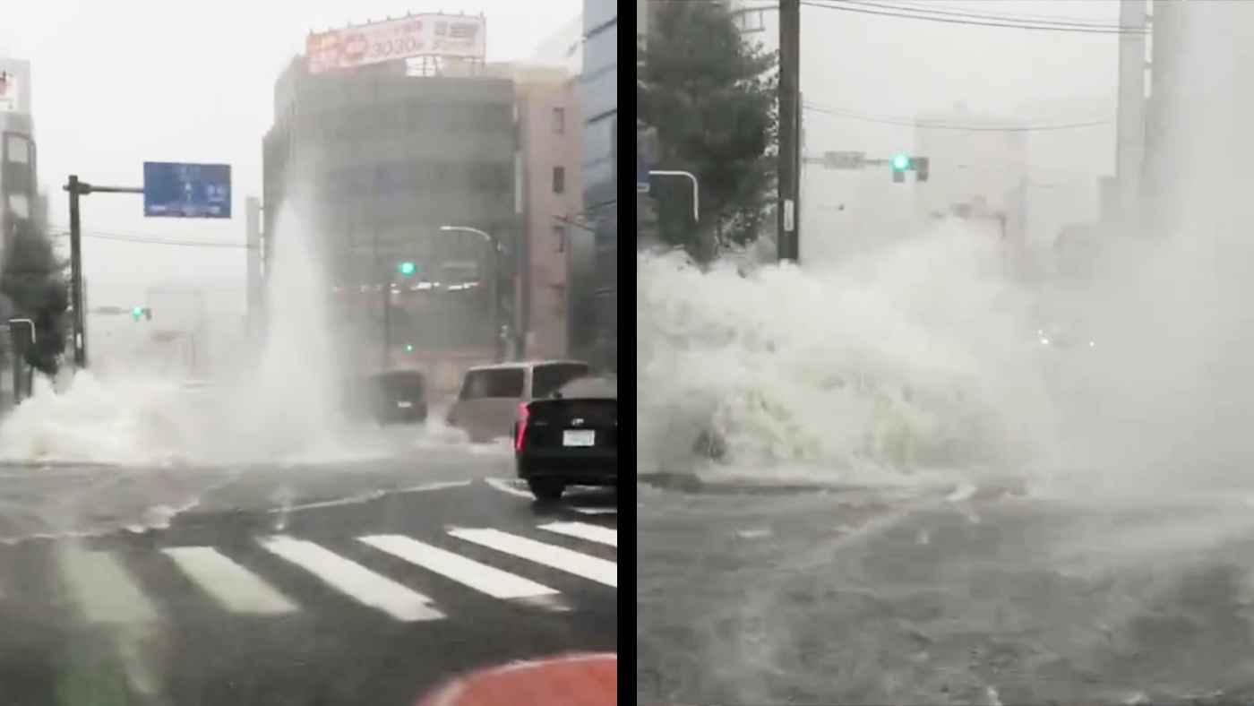 埼玉 突然のゲリラ豪雨で被害続出 現地の動画が続々と投稿される ニコニコニュース