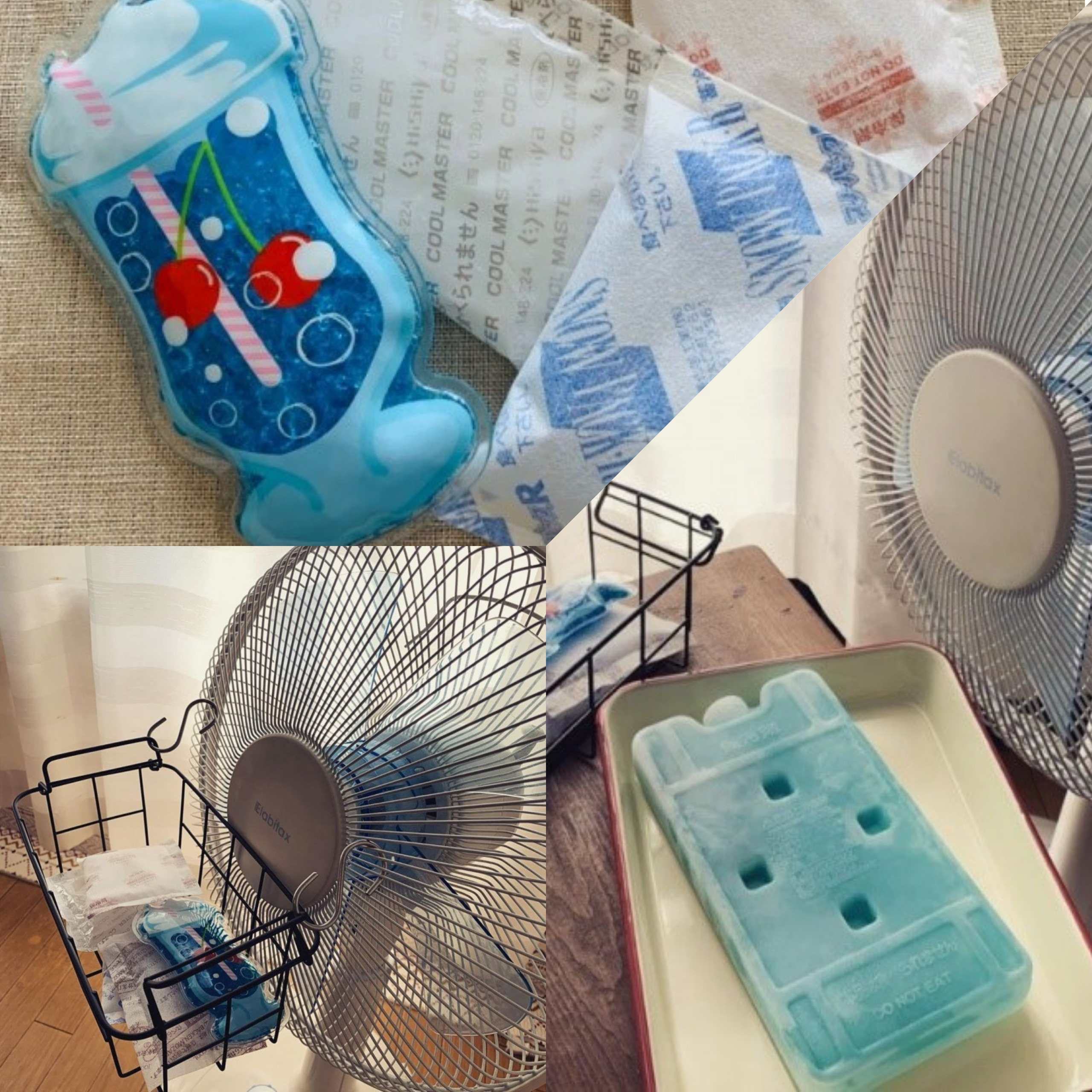扇風機に保冷剤を取り付けて効果増し増し 付け方と専売品もご紹介します ニコニコニュース
