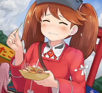 めっちゃ好きやねん たこ焼き を美味しそうに食べる女の子イラスト詰め合わせ ニコニコニュース