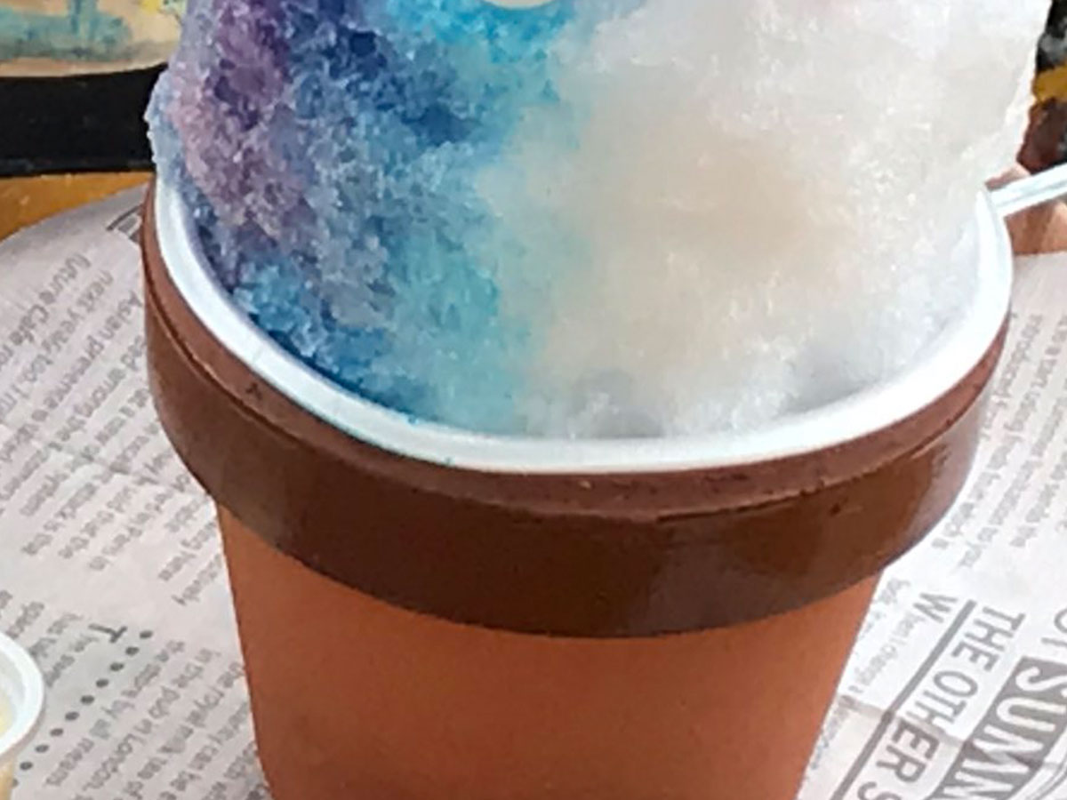 小３男子の陶芸作品からうまれたかき氷 その強烈な見た目にギョっとする ニコニコニュース