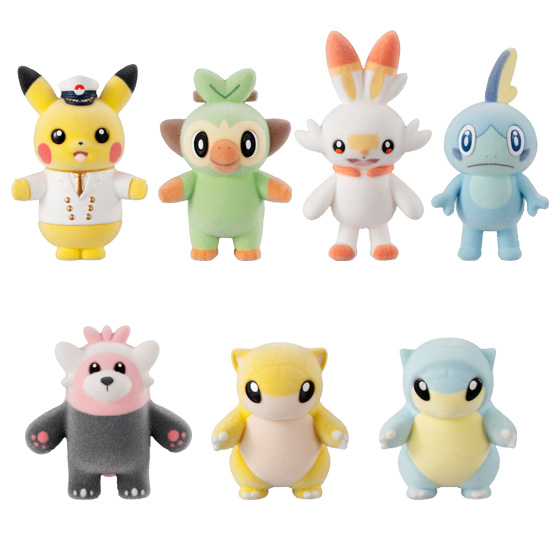 ガラル地方のポケモンも仲間入り バンダイ 食玩 ポケモふどーる5 ニコニコニュース