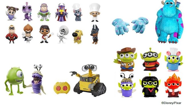 ピクサーの人気キャラクターが集結 映画のワンシーンを再現したり お気に入りのキャラクターになりきれるアイテムも登場 ニコニコニュース