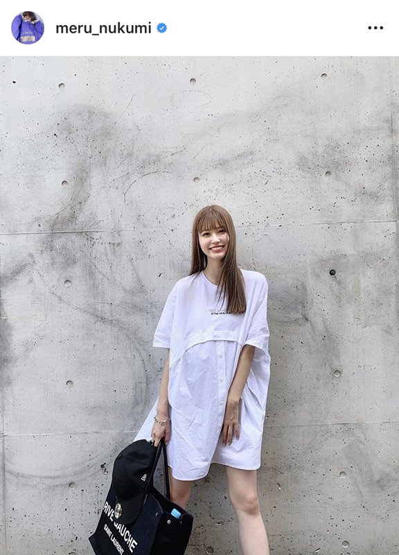 生見愛瑠 爽やか めるるコーデ で美脚 スタイル良い と反響 ニコニコニュース